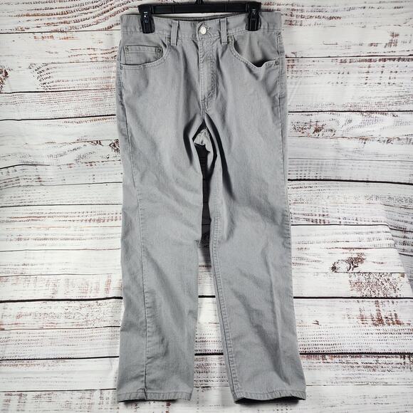 Vintage Levi's 550 Jeans 34x32 Gray USA Made Relaxed Fit Tapered Leg 10/00 Tag - Picture 1 of 9